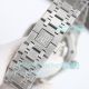 ZF Factory Swiss Clone Audemars Piguet Royal Oak 41mm White Face Stainless Steel Watch (5)_th.jpg